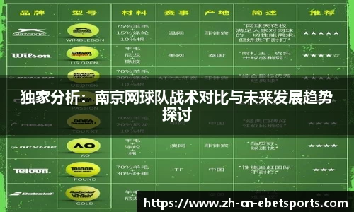 独家分析：南京网球队战术对比与未来发展趋势探讨